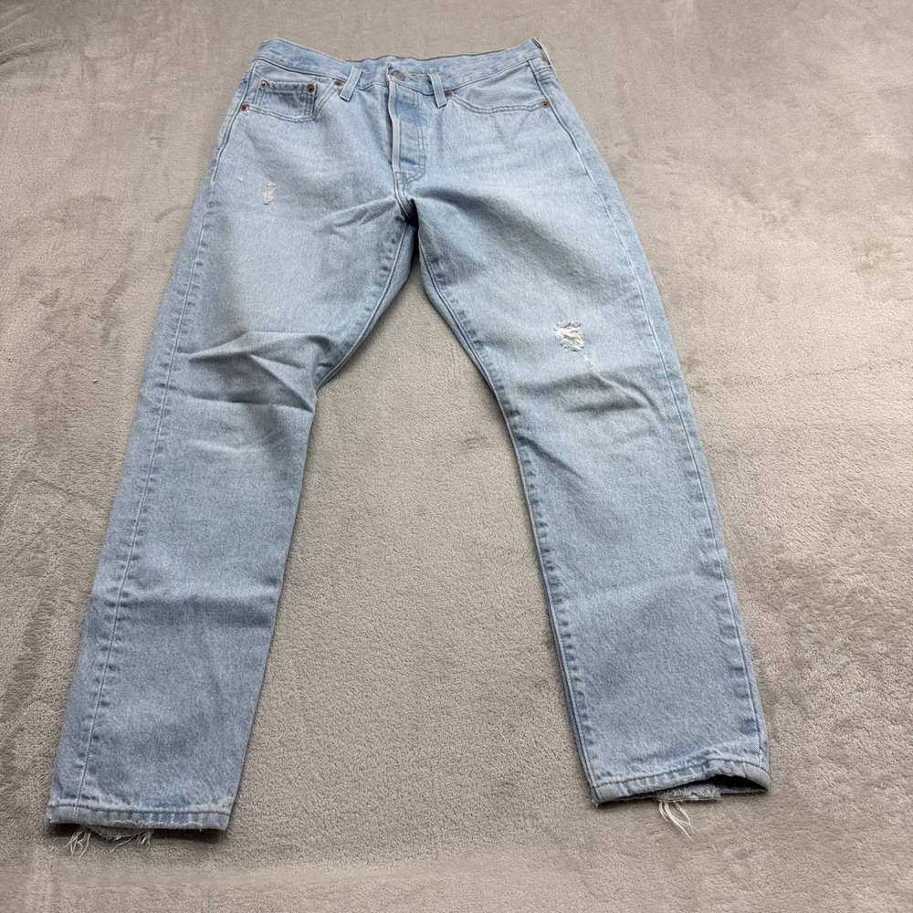 Levi's Light Blue Straight Leg Jeans